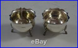 Grand Colonial by Wallace Sterling Silver Salt Dip Master Pair #4821 (#2413)