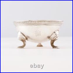 Heavy Bigelow Bros & Kennard Boston Sterling Silver Footed Master Salt Cellar