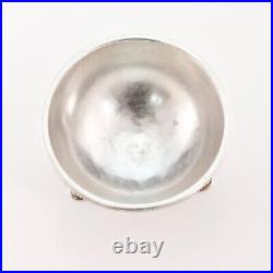 Heavy Bigelow Bros & Kennard Boston Sterling Silver Footed Master Salt Cellar