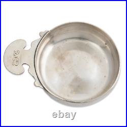 Heavy Ensko Sterling Silver Salt Cellar Repro Georgian Hoofed Feet No Monogram