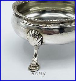 Hester Bateman Silver Salt Cellar London 1782 Horse Crest