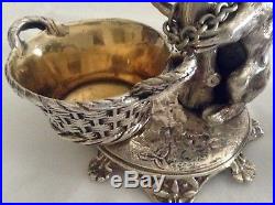 Imperial Russian Silver 1889 Grachev salt cellars/bowls