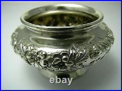 KIRK STERLING SILVER SALT CELLARS OPEN SALTS Kirk & Son Co. C1900s No Mono Rare