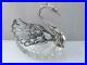 Lg-Antique-German-Sterling-Silver-Swan-Master-Salt-Dish-Cut-Glass-Movable-Wings-01-nrny
