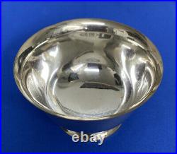 Lot of 3 Vintage Sterling Silver Tiffany Co Makers Salt Cellar Small Bowl