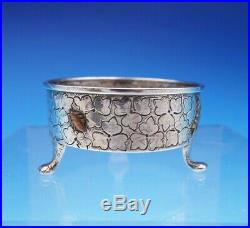 Mixed Metals by Dominick and Haff Sterling Silver Salt Dip with Bug c1880 (#3455)