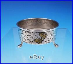 Mixed Metals by Dominick and Haff Sterling Silver Salt Dip with Bug c1880 (#3455)