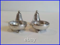 Pair Georg Jensen Denmark Sterling Silver Salt & Pepper Shakers #433
