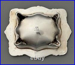 Pair Large GORHAM Sterling Silver Footed Open SALTS