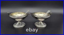 Pair of Antique 1872 Gorham Sterling Silver Salt Dip Masters Cellars #220