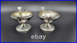 Pair of Antique 1872 Gorham Sterling Silver Salt Dip Masters Cellars #220