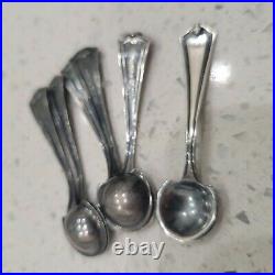 Potomac Sterling Silver Salt Spoons Set of 6 Spoons Salt Cellar Spoons