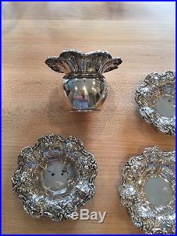 Rare And Extremely Hard To Find Francis 1st Master Salt! And 3 Salt Cellars