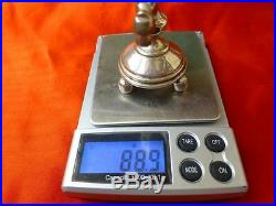 RARE Antique Russian Imperial 84 Silver Sterling miniature Samovar