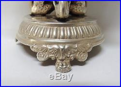 Rare German Solid Silver Swan Motif Open Salt Cellar Dish 1880-1900 5.5 Ounces
