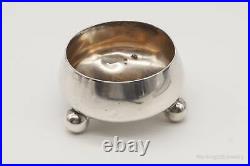 Rare Antique Tiffany & Company Union Square Sterling Silver Salt Cellar