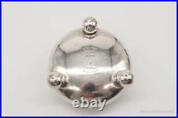 Rare Antique Tiffany & Company Union Square Sterling Silver Salt Cellar