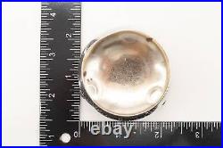 Rare Antique Tiffany & Company Union Square Sterling Silver Salt Cellar