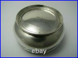 SOVIET RUSSIAN SILVER SALT CELLAR 875 Silver by? 6 Estonia Tallinn 1953-58 Rare