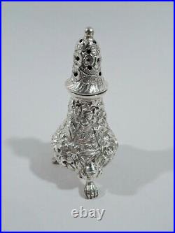 Schofield Salts & Peppers Antique Baltimore Set 4 American Sterling Silver