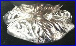 Set Of 12 Gorham Sterling Silver Open Salt Cellars Cracked Egg Aesthetic Period