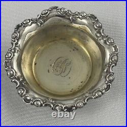 Set of 12 Shreve & Co California Sterling Salt Cellars & Spoons