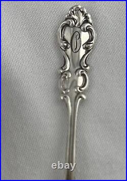 Set of 12 Shreve & Co California Sterling Salt Cellars & Spoons