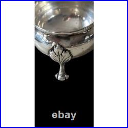 Set of 2 RWM ANTIQUE STERLING SILVER OPEN SALT CELLARS