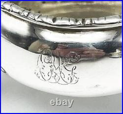 Silver Salt Cellars London 1755 Fine Pair