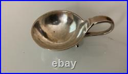 Sterling GEORG JENSEN Salt Cellar Dish Blossom No. 110 Denmark Circa 1910-1925