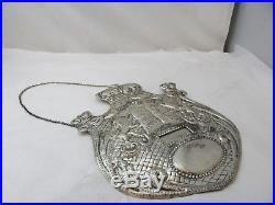Sterling Silver 925 Torah Breastplate Choshen Judaica Used