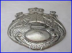 Sterling Silver 925 Torah Breastplate Choshen Judaica Used