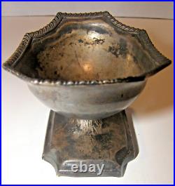 Sterling Silver Open Salt Bowl Cir. Late 1700's