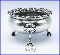 Sterling Silver Salt Cellar London 1919 Garrard Crown Jeweller