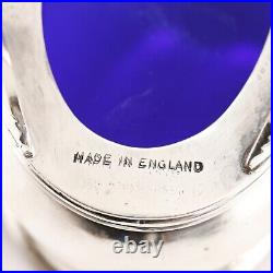 Superb Lionel Alfred Crichton English Sterling Silver Footed Salt Cellars 1919