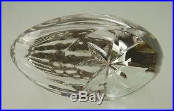 Swan Shaped Silver. 835 And Crystal Salt Cellar By P 1 Belgium 1942+
