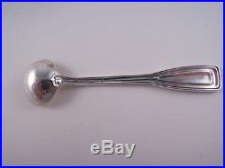 TIFFANY ST. DUNSTAN STERLING MASTER SALT DISH & SPOON MORE AVAILABLE RARE PIECE