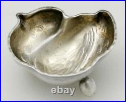 TIFFANY Sterling Open Salt CHICK Form c1880