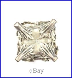 Tiffany & Co. Chrysanthemum Silver Salt Cellars Set of 6