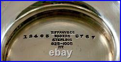 Tiffany & Co Makers Sterling Silver Salt Cellar Cobalt Liner