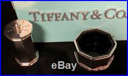 Tiffany&Co Sterling Salt Cellar Pepper Shaker Made in Birmingham UK