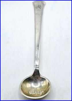 Tiffany & Co. Sterling Silver Salt Cellar w T& Co. Spoon