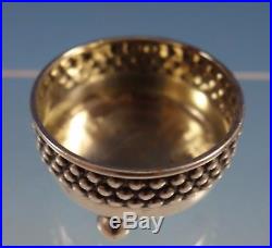 Tiffany & Co. Sterling Silver Salt Dip Beaded with Ball Feet #3403/6151 (#1931)