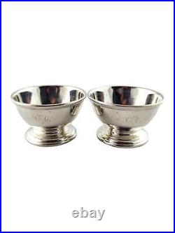 Tiffany & Co Sterling Silver Set of 2 Salt Cellars #18634