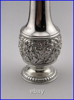 Tiffany Repousse Salt Pepper Shaker. Tiffany Sterling Silver Salt Pepper Shaker