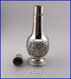 Tiffany Repousse Salt Pepper Shaker. Tiffany Sterling Silver Salt Pepper Shaker