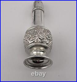 Tiffany Repousse Salt Pepper Shaker. Tiffany Sterling Silver Salt Pepper Shaker