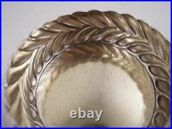 Tiffany Wave Edge Pattern Sterling Silver Master Salt Cellar Dish Antique Old