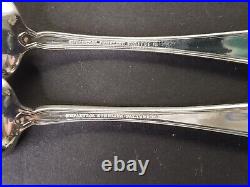 Two (2x) Tiffany & Co. Winthrop pattern Master Salt Cellars with Spoons