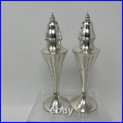 VTG Peerless Silver Co. La France Reg Salt & Pepper Shaker Made In USA #701